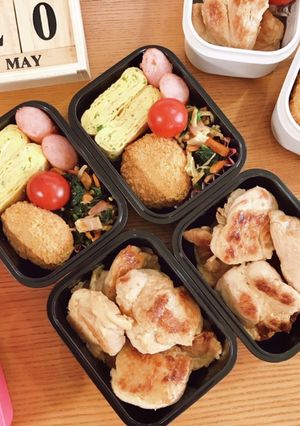 鶏胸肉やみつきチキン弁当 22/5.20-レシピのメイン写真