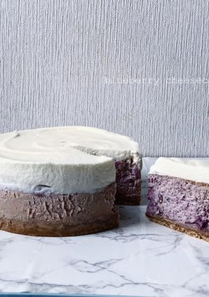 ブルーベリーチーズケーキ-レシピのメイン写真
