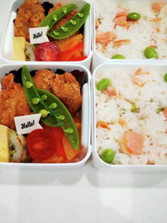 中学生二人娘弁当♡-レシピのメイン写真
