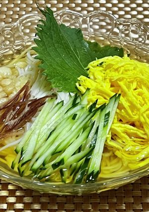 (σ≧▽≦)σ！簡単ぶっかけそうめん-レシピのメイン写真