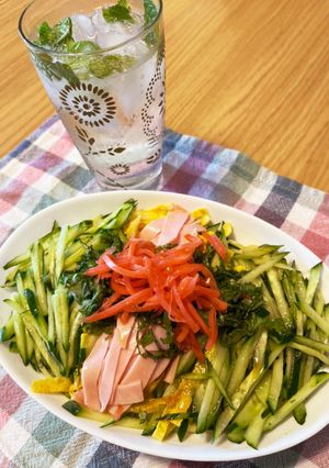 横着さんの冷やし中華（改）-レシピのメイン写真