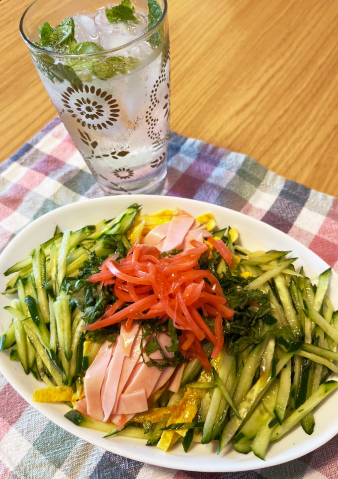 横着さんの冷やし中華（改）-レシピのメイン写真