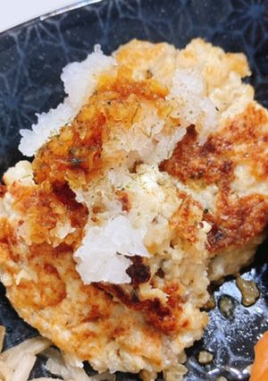 お子さんにも！ふわふわニラ麹入豆腐バーグ-レシピのメイン写真