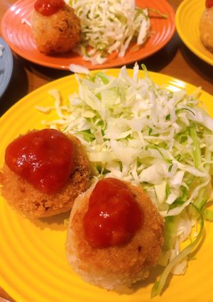 鶏そぼろの残りでライスコロッケ-レシピのメイン写真