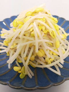 レンジで大豆もやしを加熱!簡単♪-レシピのメイン写真