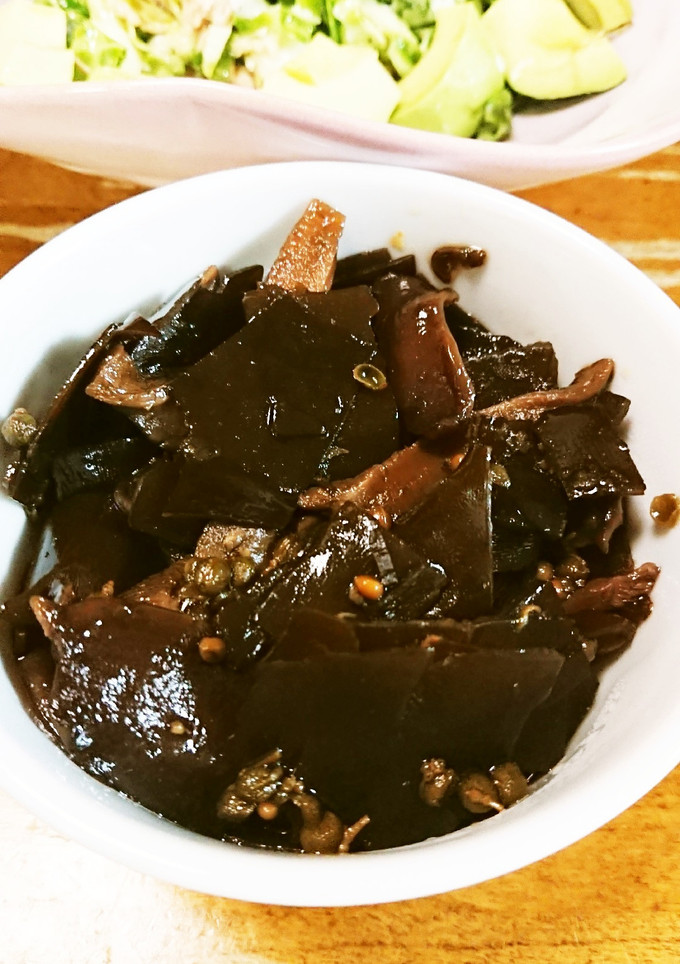 山椒と生椎茸、昆布の佃煮-レシピのメイン写真