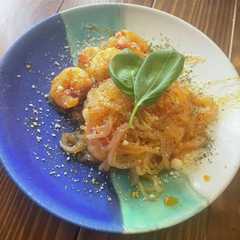 海老とトマトのしらたきパスタ-レシピのメイン写真