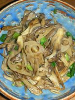 新ごぼうとれんこんのパルメザンきんぴら風-レシピのメイン写真