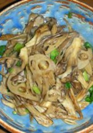 新ごぼうとれんこんのパルメザンきんぴら風-レシピのメイン写真