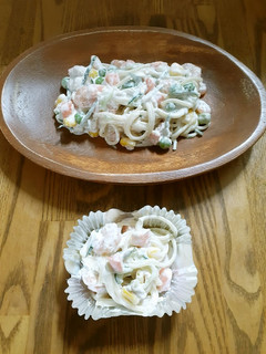 【♪お弁当】えび野菜のスパゲティサラダ-レシピのメイン写真