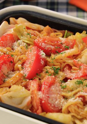 トマトとベーコンのイタリアン焼きそば-レシピのメイン写真
