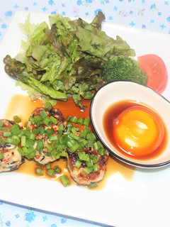 ひじき入り鶏つくねのグリル焼き-レシピのメイン写真
