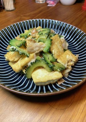 娘達が食べていた　ゴーヤチャンプルー-レシピのメイン写真
