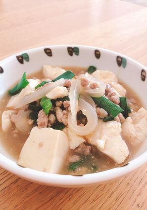 とろ〜りやさしい味＊あんかけ肉豆腐-レシピのメイン写真