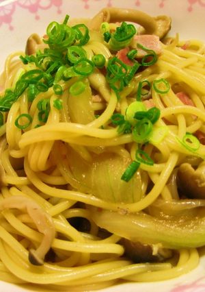 しめじとベーコンの和風パスタ-レシピのメイン写真