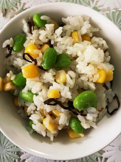 ご飯がすすむ豆ご飯-レシピのメイン写真