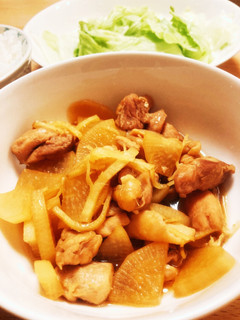 とりもも肉と大根の煮物-レシピのメイン写真