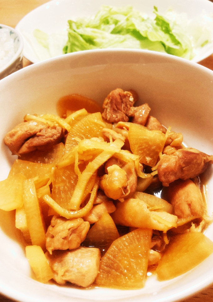 とりもも肉と大根の煮物-レシピのメイン写真