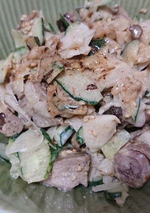 美味しく鉄分がとれる❗鶏レバーのサラダ☆-レシピのメイン写真