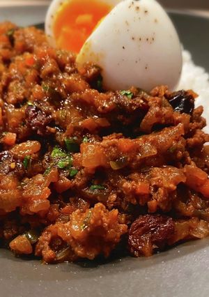 ドライカレー（レーズン入り）-レシピのメイン写真