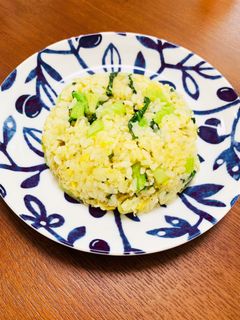 青梗菜とじゃこの炒飯-レシピのメイン写真