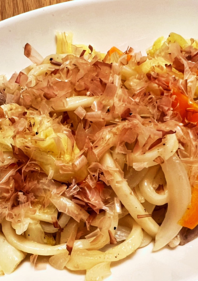 野菜たっぷり！白だしの焼きうどん-レシピのメイン写真