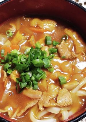 カレーうどん(*´∀｀*)-レシピのメイン写真