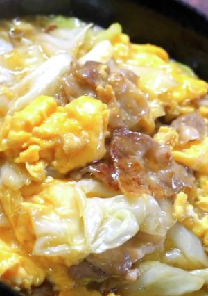 超とろとろ♬「豚バラキャベツあんかけ」♬-レシピのメイン写真