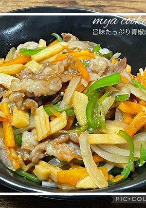 旨味たっぷり!青椒肉絲-レシピのメイン写真