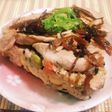 肉巻き(おにぎり埋込豚肉 生姜昆布佃煮)