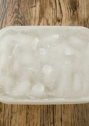 大きな氷を時短で作る-レシピのメイン写真