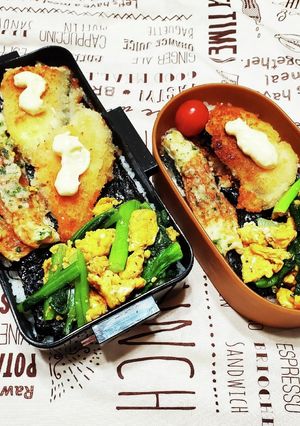 男子高校生のり弁当-レシピのメイン写真
