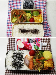 野菜炒め弁当(5.27)-レシピのメイン写真