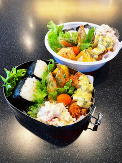 高校生弁当 おにぎり 2022 5月27-レシピのメイン写真