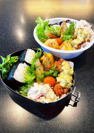 高校生弁当　おにぎり　2022 5月27-レシピのメイン写真