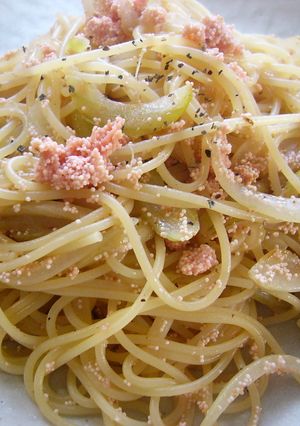 炒めるよ♪たらこスパゲティ-レシピのメイン写真