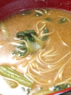 棒ラーメン美味しさUP♪濃厚ゴマラーメン-レシピのメイン写真