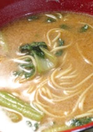 棒ラーメン美味しさＵＰ♪濃厚ゴマラーメン-レシピのメイン写真