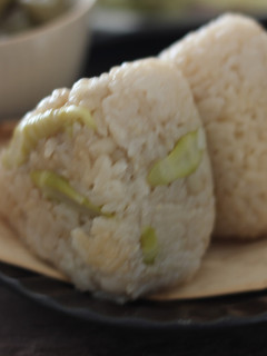旬の味!姫竹の炊き込みごはんおにぎり-レシピのメイン写真