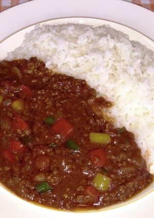 赤みそキーマカレー-レシピのメイン写真