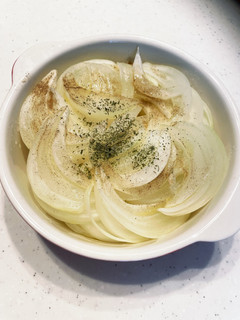 即うま♡玉ねぎのレンチン焼き-レシピのメイン写真
