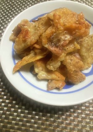 ウルトラマンドの パリパリ 鶏皮煎餅-レシピのメイン写真