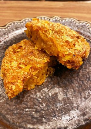 ほんのり甘いふわふわかぼちゃ入りコロッケ-レシピのメイン写真