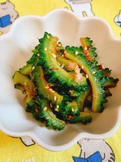 簡単副菜♪ゴーヤの炒め物-レシピのメイン写真