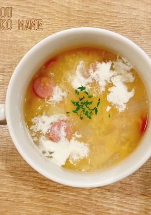 食べるスープ『濃厚ひよこ豆スープ』-レシピのメイン写真