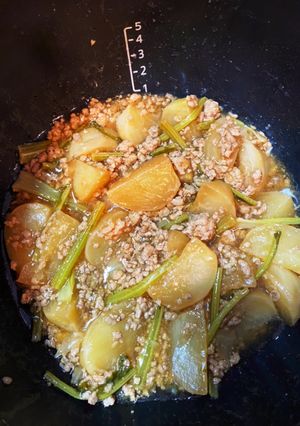 ホットクックでかぶのひき肉あん-レシピのメイン写真