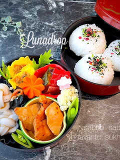 令和四年5月27日 丸おにぎり弁当-レシピのメイン写真