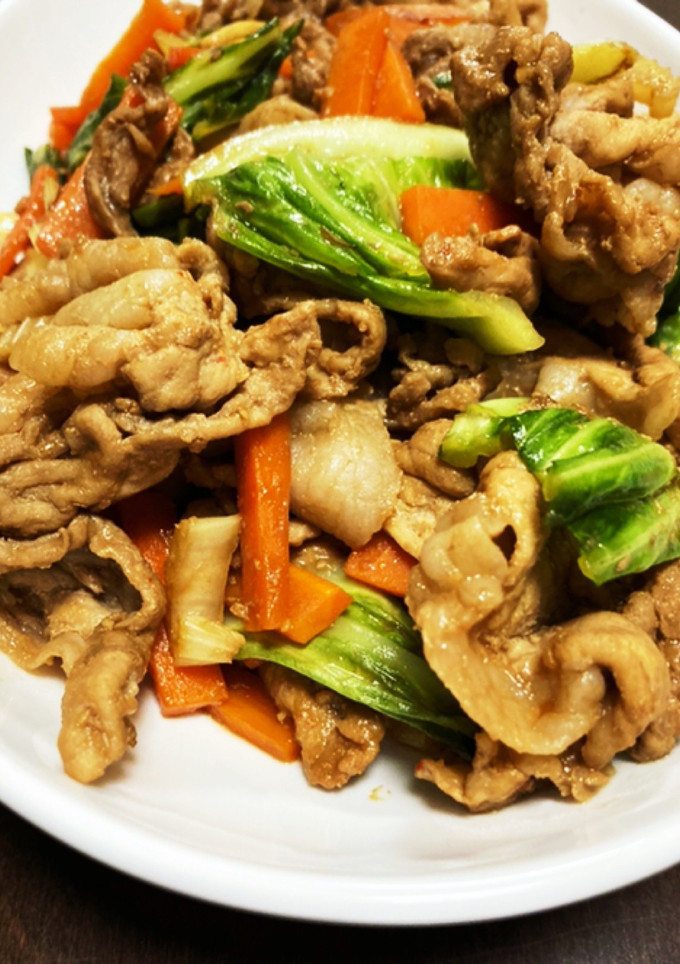 安くて早くて簡単！豚こま回鍋肉風味噌炒め-レシピのメイン写真