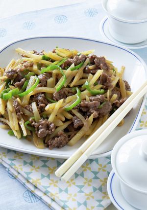 ピーマンがおいしい！じゃがいも青椒肉絲-レシピのメイン写真