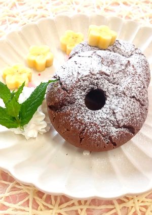 もち粉でモッチリ焼きドーナッツ-レシピのメイン写真